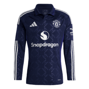 Manchester United Long Sleeve Jersey Away Football Shirt