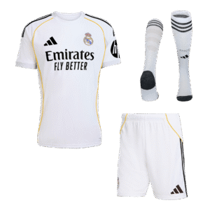 Real Madrid Home Custom Full Soccer Kit 2025/26