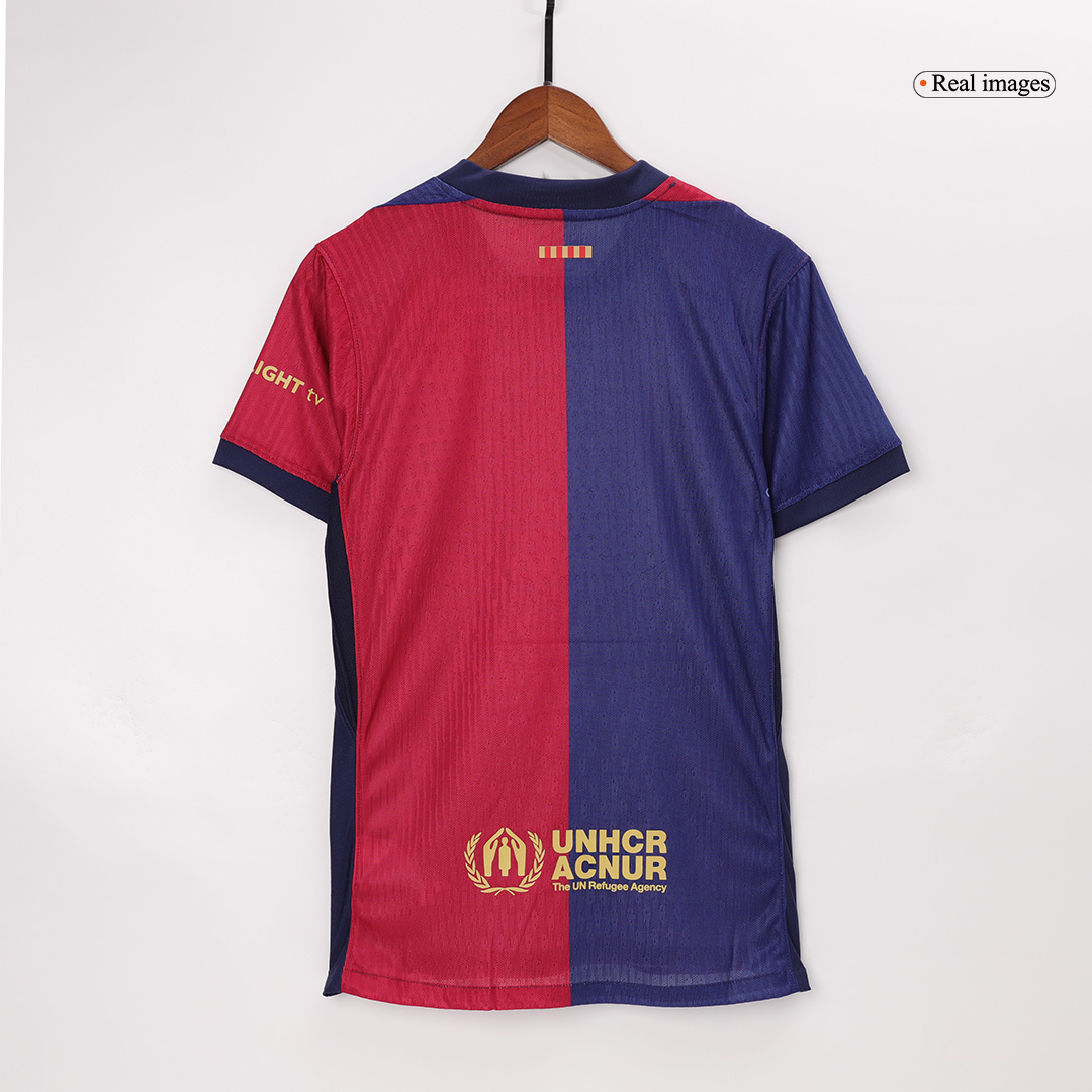Barcelona Home Custom Player Version Soccer Jersey - Image 6