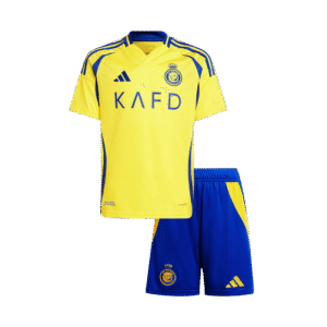 Kids Al Nassr Custom Home Soccer Kits