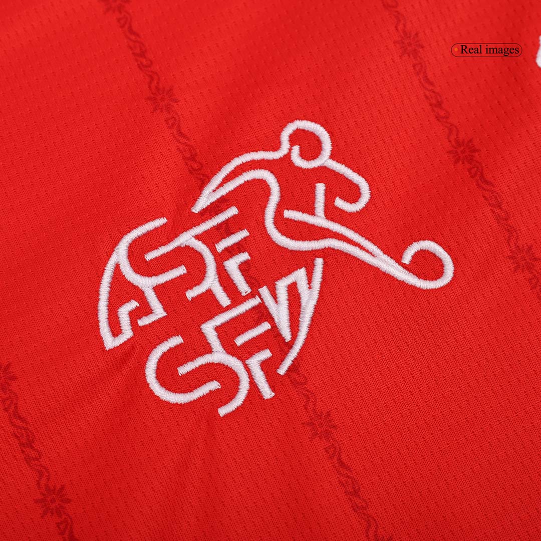 Switzerland Soccer Jersey Home Custom Shirt - Image 9