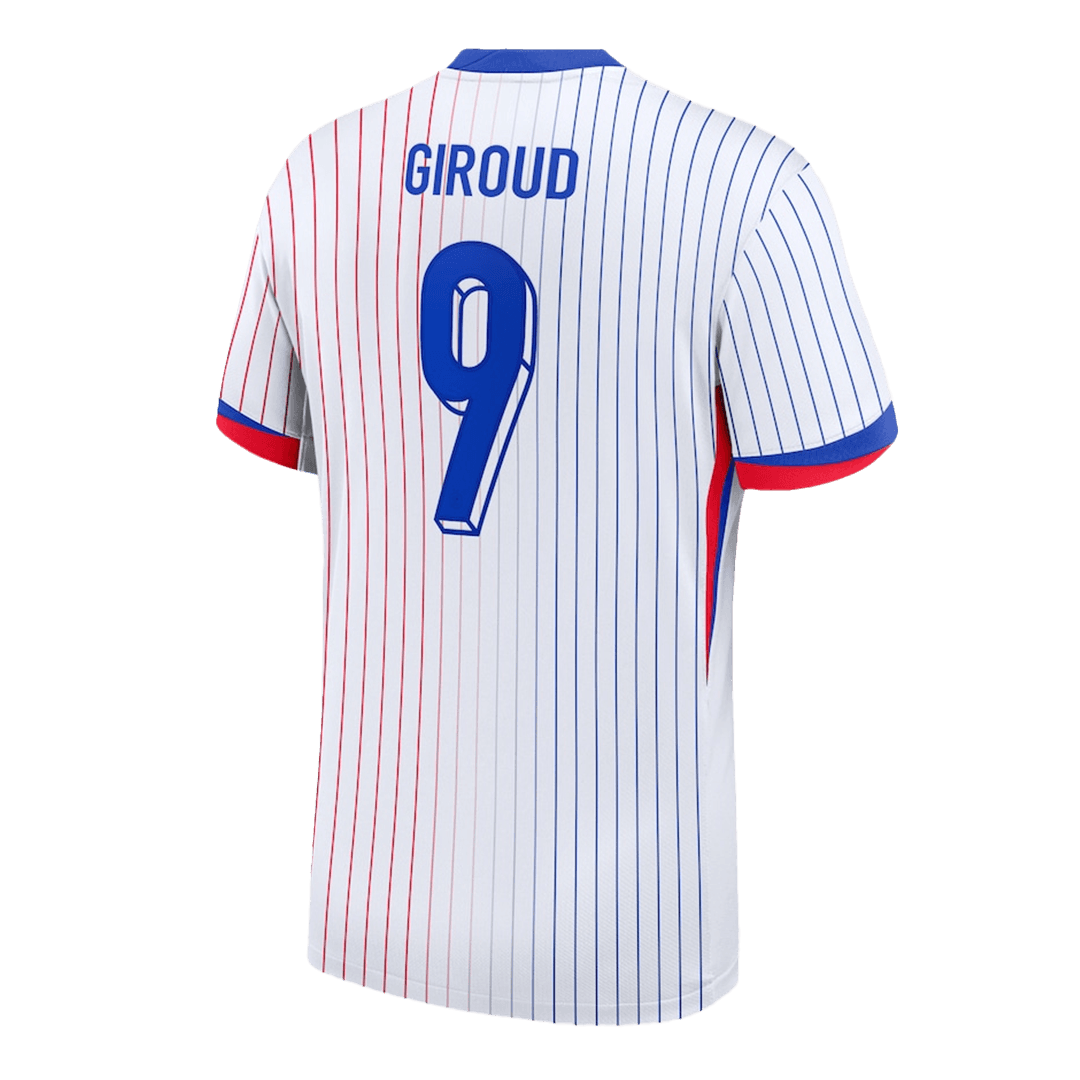 GIROUD #9 France Soccer Jersey Away Custom Shirt - Image 3