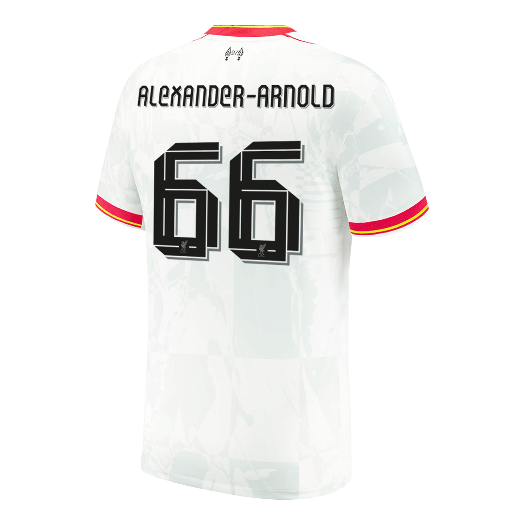 ALEXANDER-ARNOLD #66 Liverpool Soccer Jersey Third Away Custom Shirt -UCL - Image 3