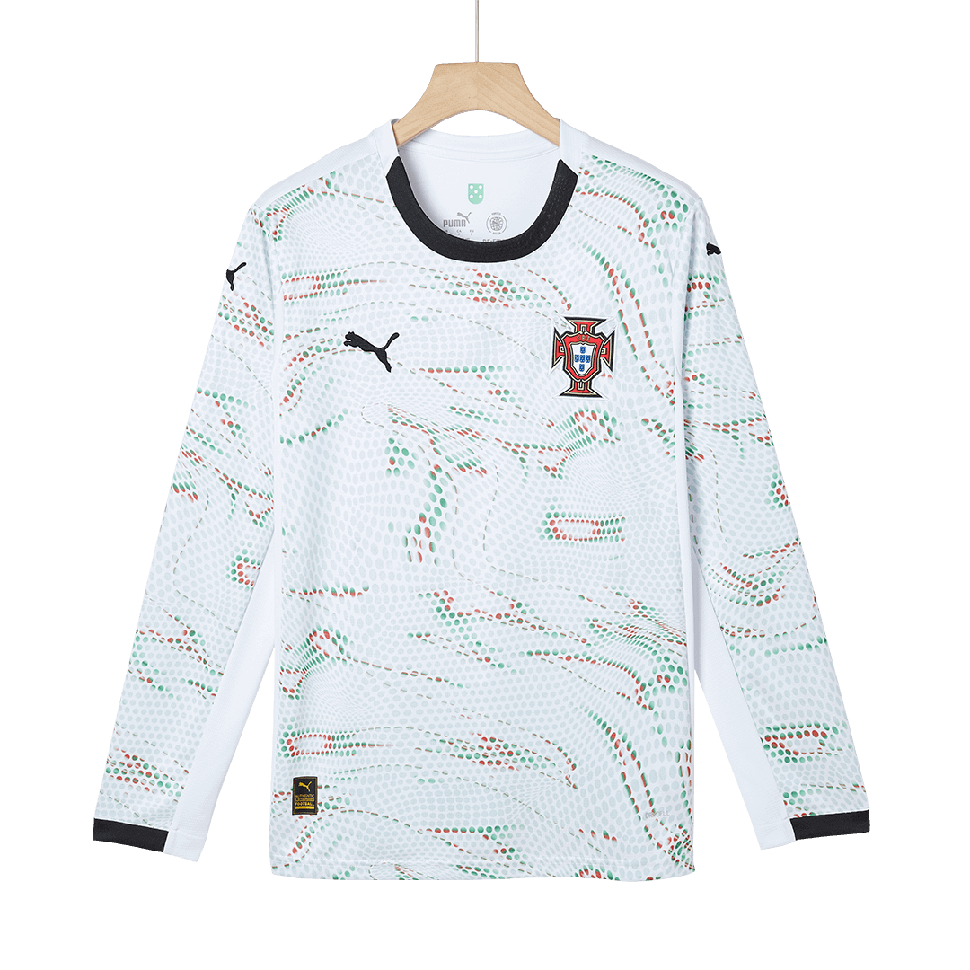 Portugal Long Sleeve Jersey Away Football Shirt 2025 - Image 5