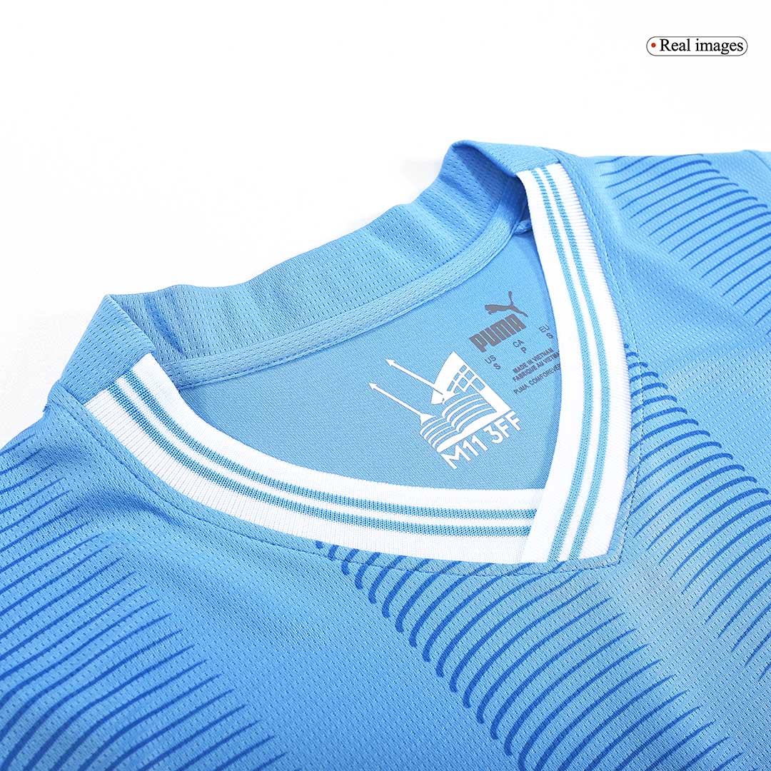 Manchester City Jersey HAALAND #9 Custom Home Soccer Jersey 2023/24 - Image 7