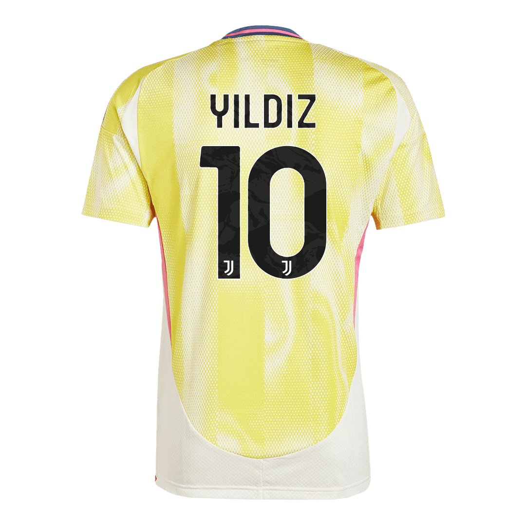 Juventus Jersey Custom YILDIZ #10 Soccer Jersey Away - Image 3