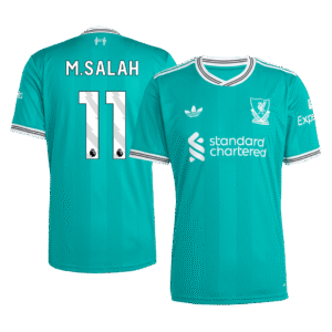 Liverpool M.SALAH #11 Soccer Jersey Third Away 2025/26 Custom Shirt