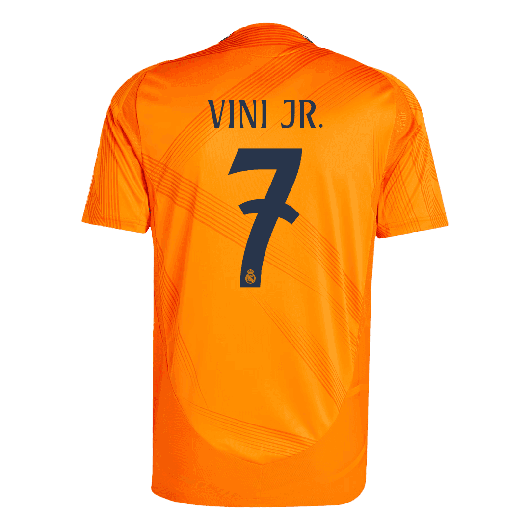 Real Madrid VINI JR. #7 Away Custom Player Version Soccer Jersey - Image 3