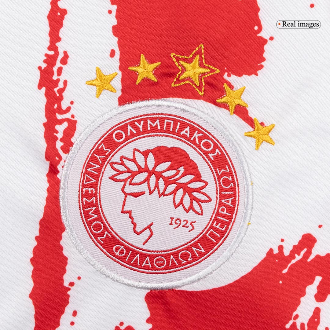 Olympiakos Soccer Jersey Away Shirt 2025/26 - Image 6