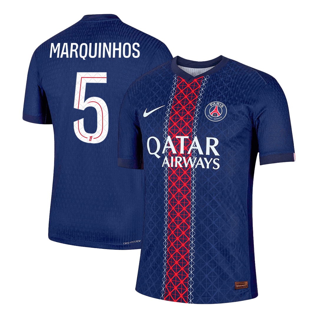 PSG MARQUINHOS #5 Soccer Jersey Home 2025/26 Shirt
