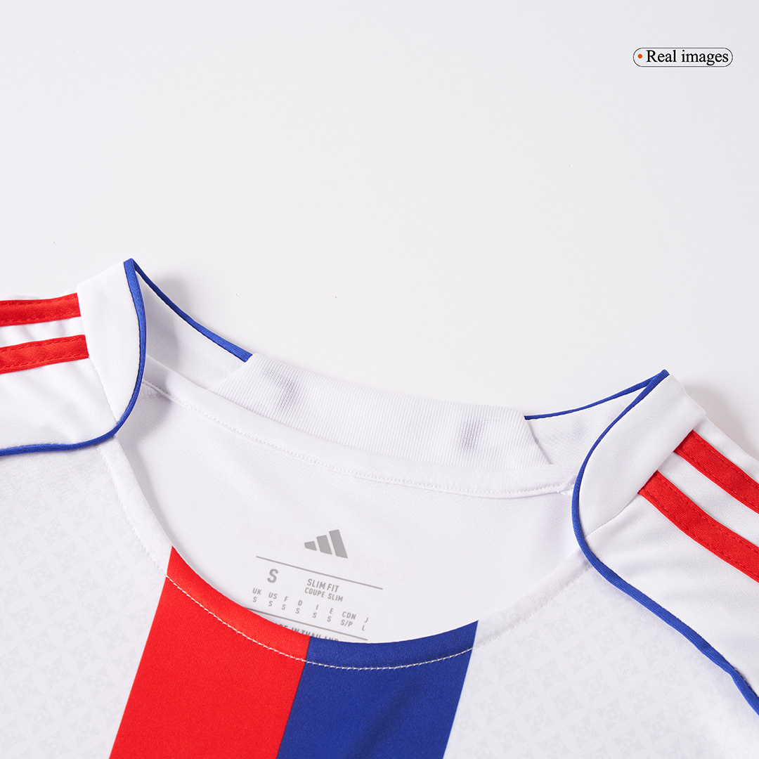 Olympique Lyonnais Soccer Jersey Home Shirt 2025/26 - Image 7