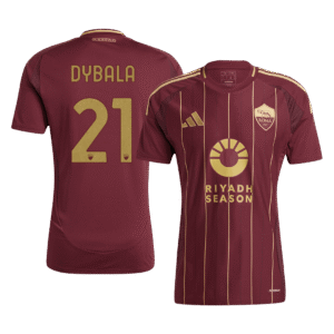 DYBALA #21 Roma Soccer Jersey Home Custom Shirt