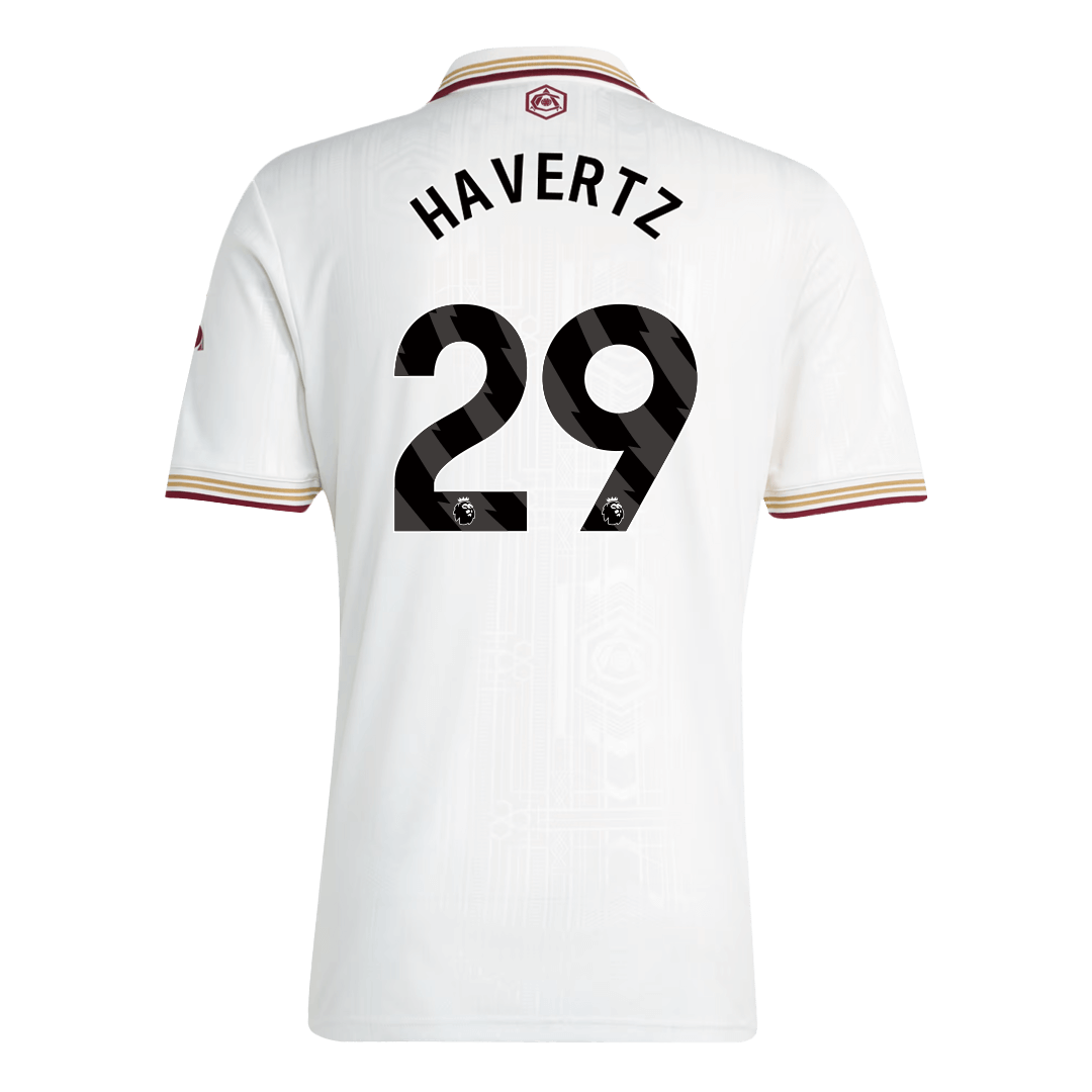 HAVERTZ #29 Arsenal Soccer Jersey Third Away Custom Shirt 2025/26 - Image 3