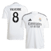 VALVERDE #8 Real Madrid Soccer Jersey Home Custom Shirt