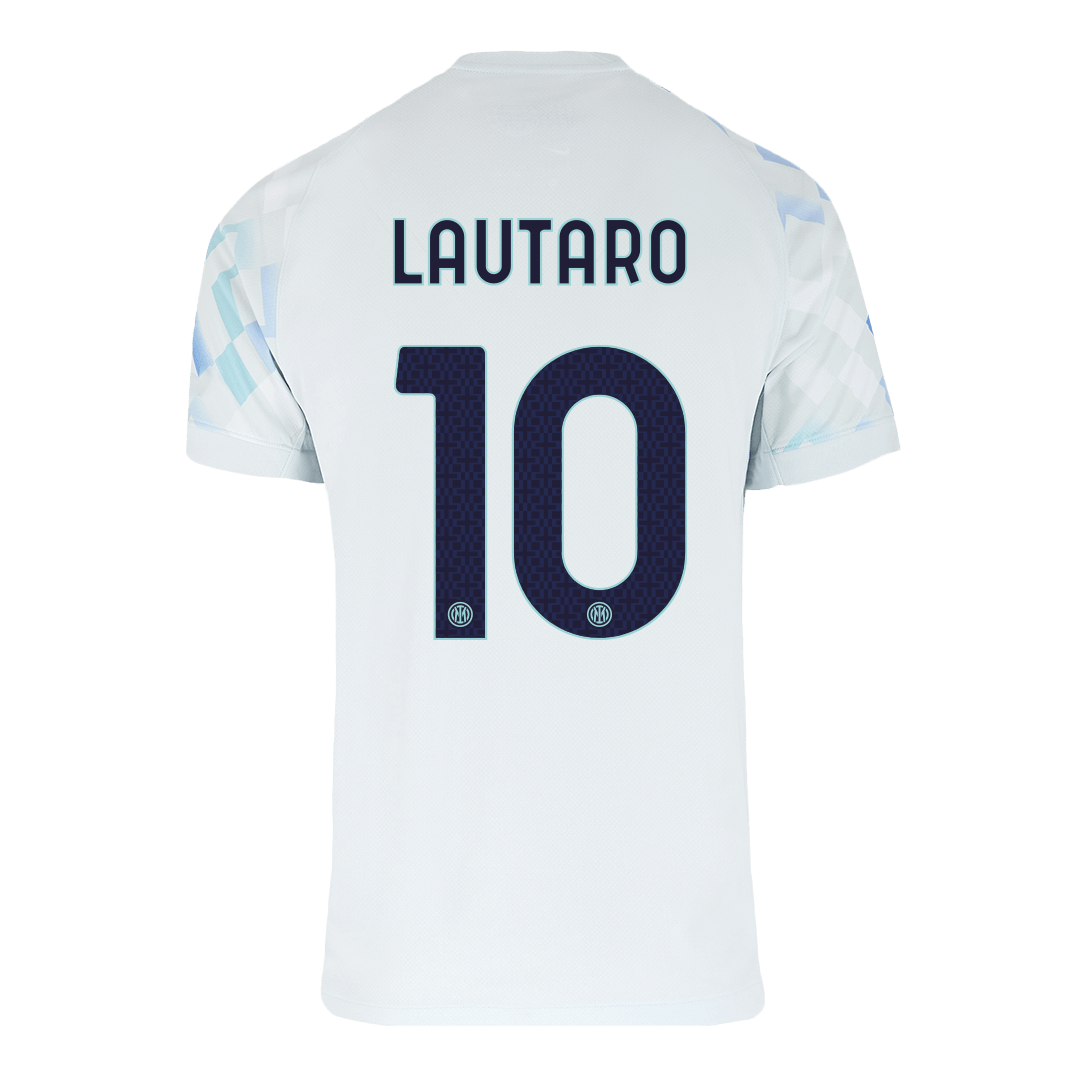 LAUTARO #10 Inter Milan Soccer Jersey Away Custom Shirt 2025/26 - Image 3