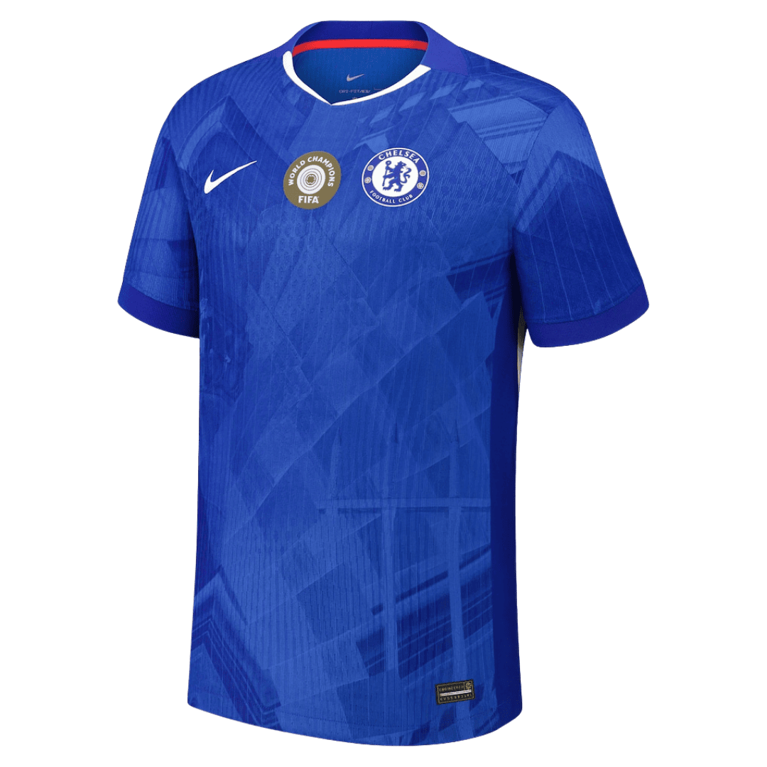 Chelsea WORLD CHAMPIONS #25 Home Custom Player Version Soccer Jersey 2025/26 - With Chest Badge - Image 2