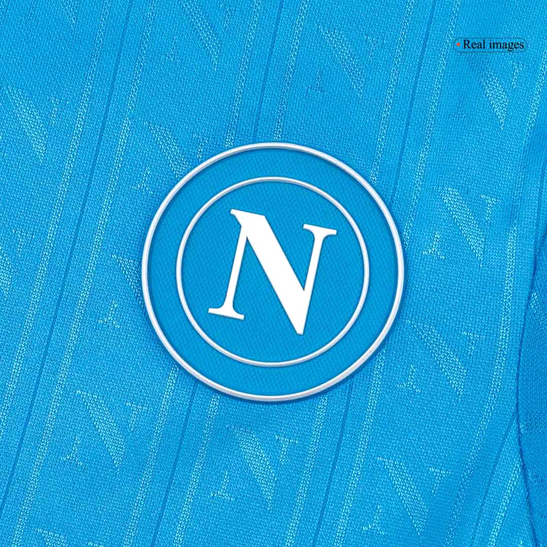 Napoli Home Custom Player Version Soccer Jersey 2025/26 - Image 6