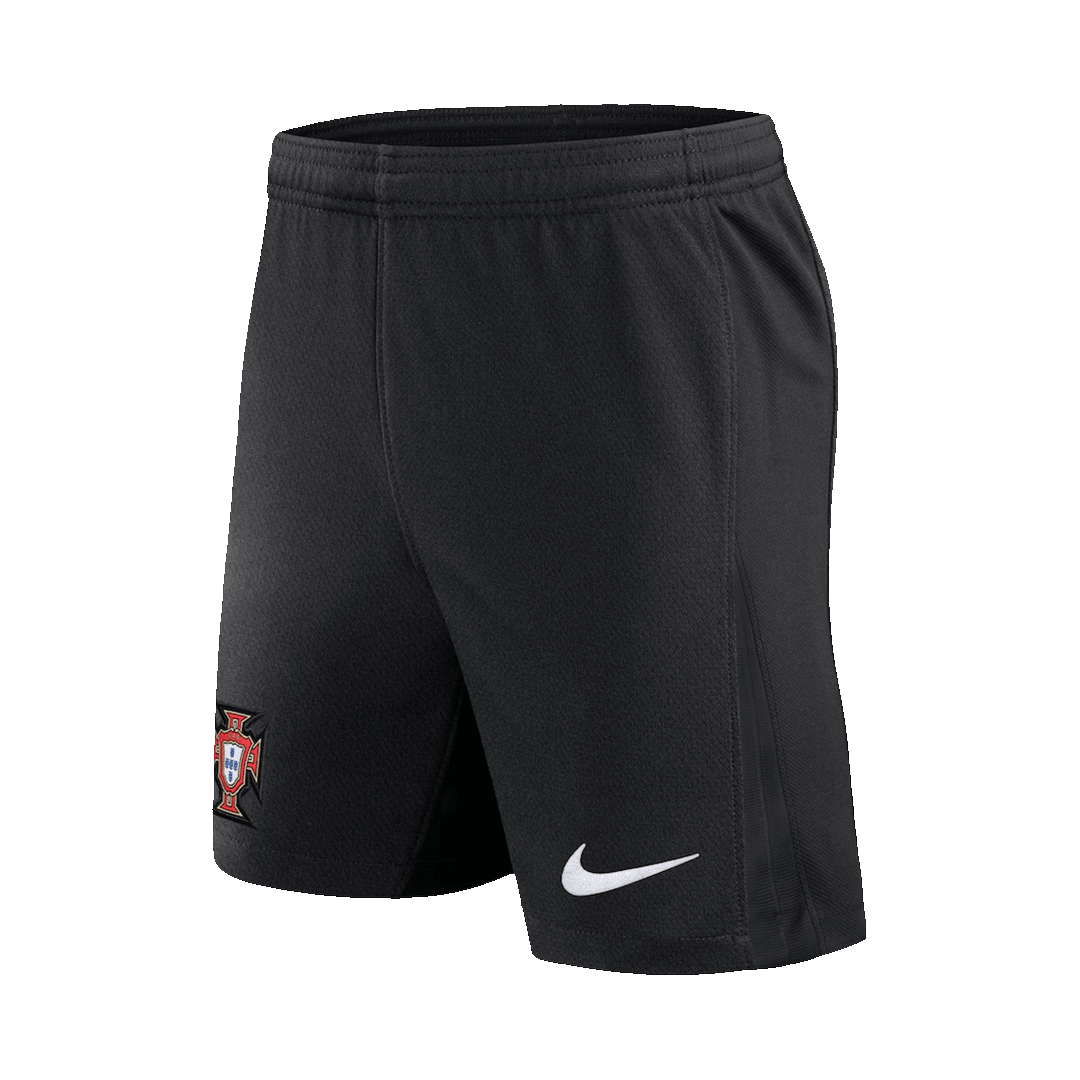 Portugal Soccer Shorts Custom Away