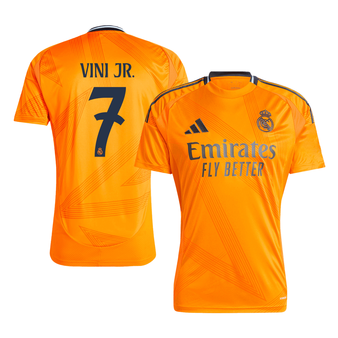 VINI JR. #7 Real Madrid Soccer Jersey Away Custom Shirt