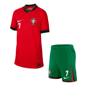 Kids Portugal RONALDO #7 Custom Home Soccer Kits