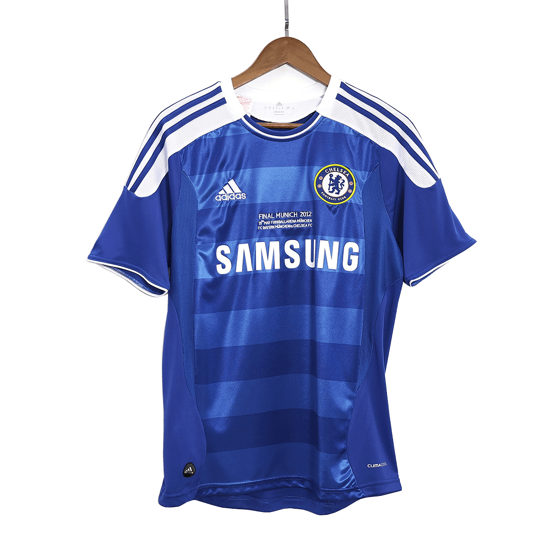 Chelsea Retro Jersey Home Soccer Shirt 2011/12 -UCL