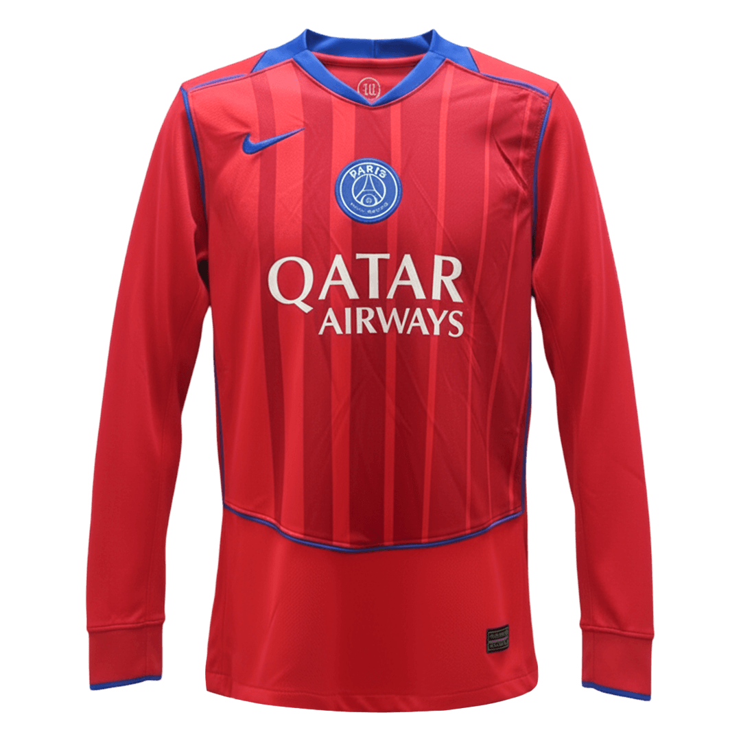 PSG Long Sleeve Jersey 2025/26 Football Shirt