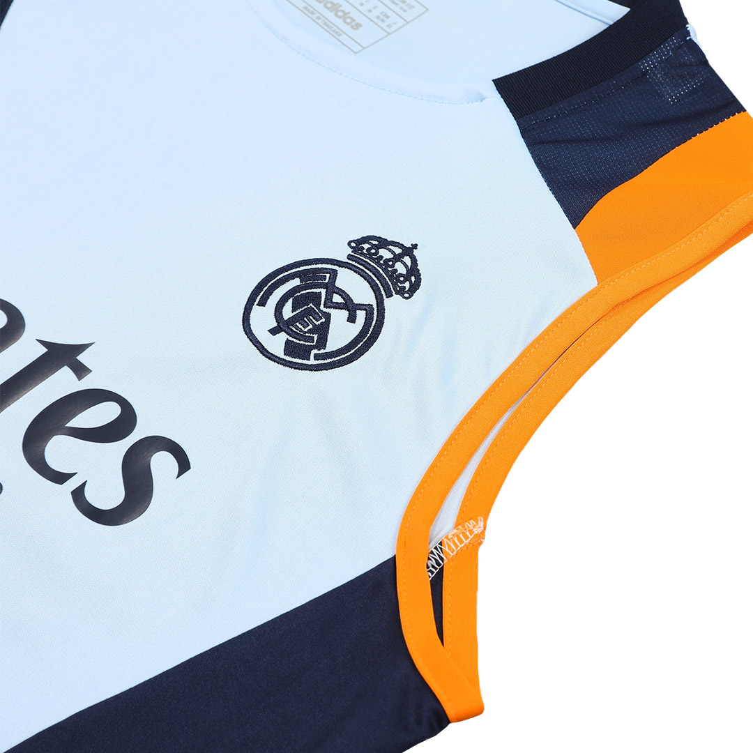 Real Madrid Pre-Match Training Vest Blue - Image 5