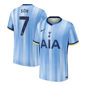 SON #7 Tottenham Hotspur Soccer Jersey Away Custom Shirt
