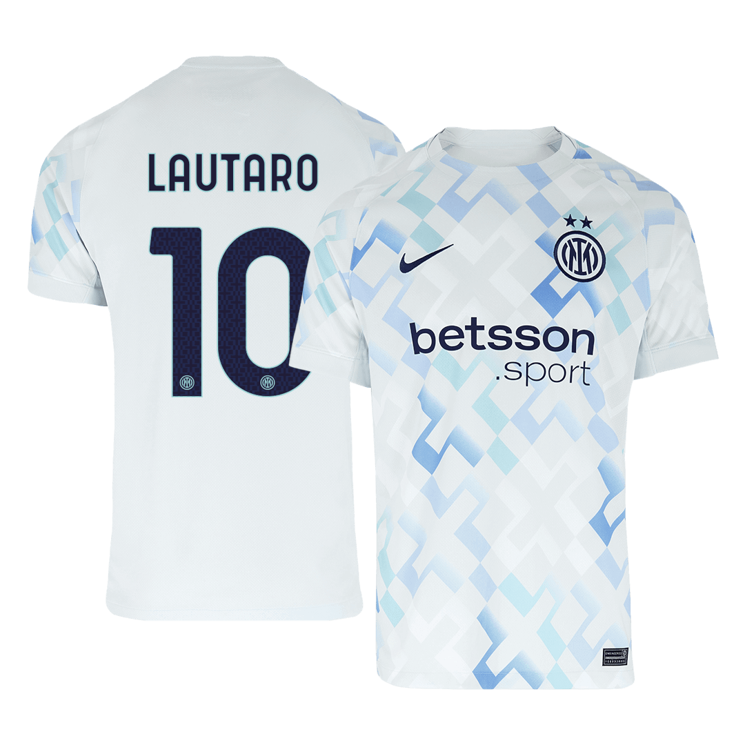 LAUTARO #10 Inter Milan Soccer Jersey Away Custom Shirt 2025/26