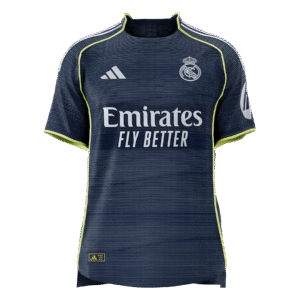 Real Madrid Away Custom Player Version Soccer Jersey 2025/26