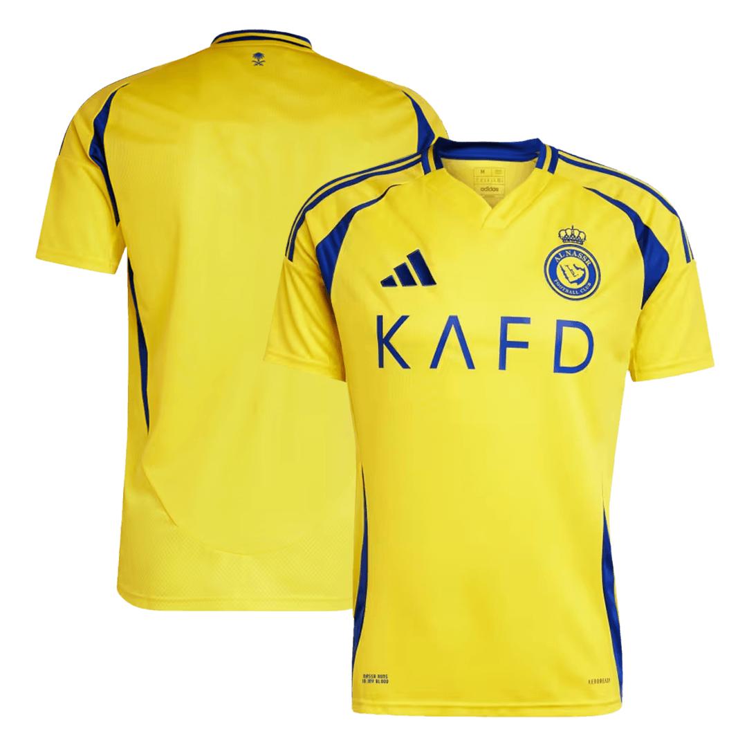 Al Nassr Soccer Jersey Home Custom Shirt - Image 3