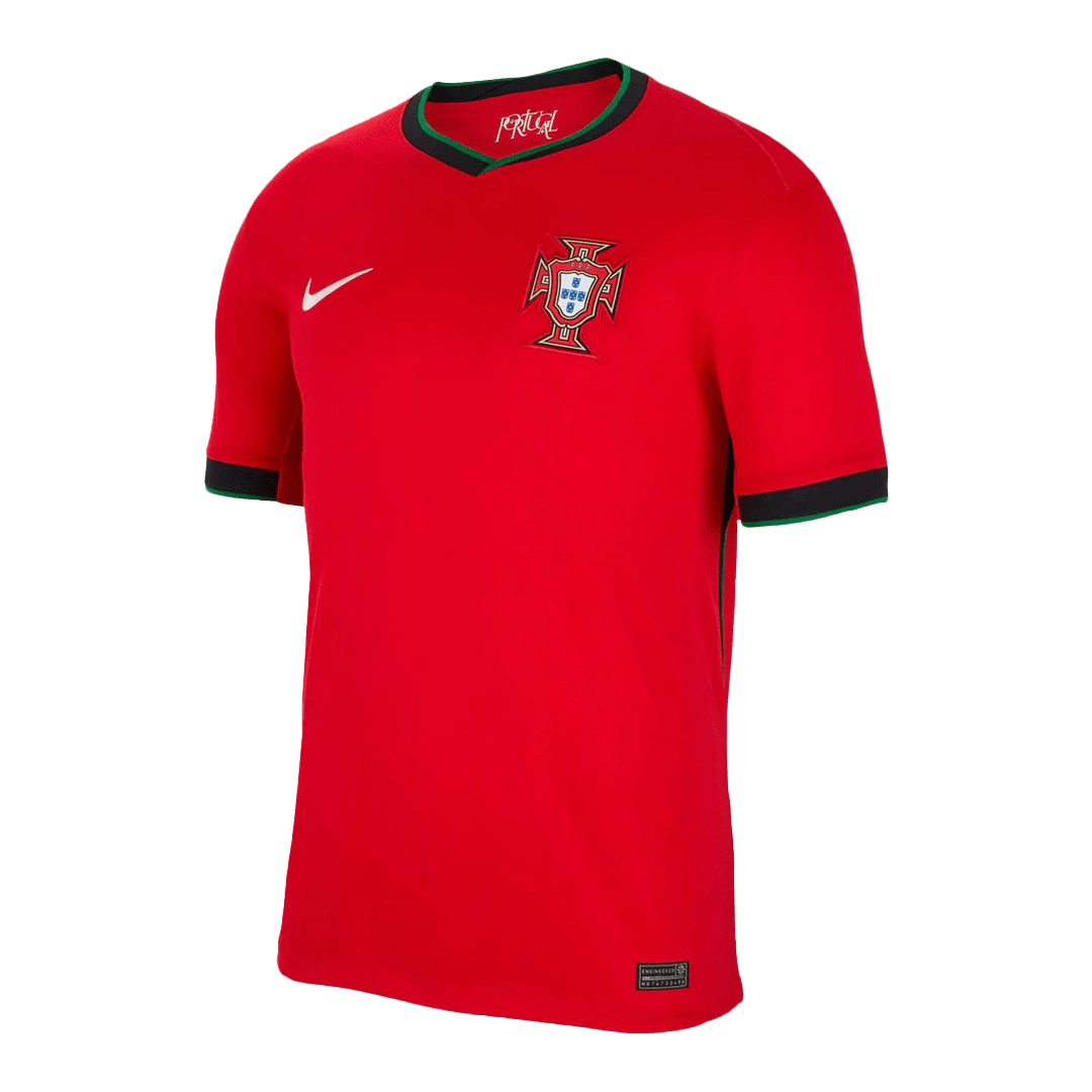 Portugal Soccer Jersey Home Custom Shirt