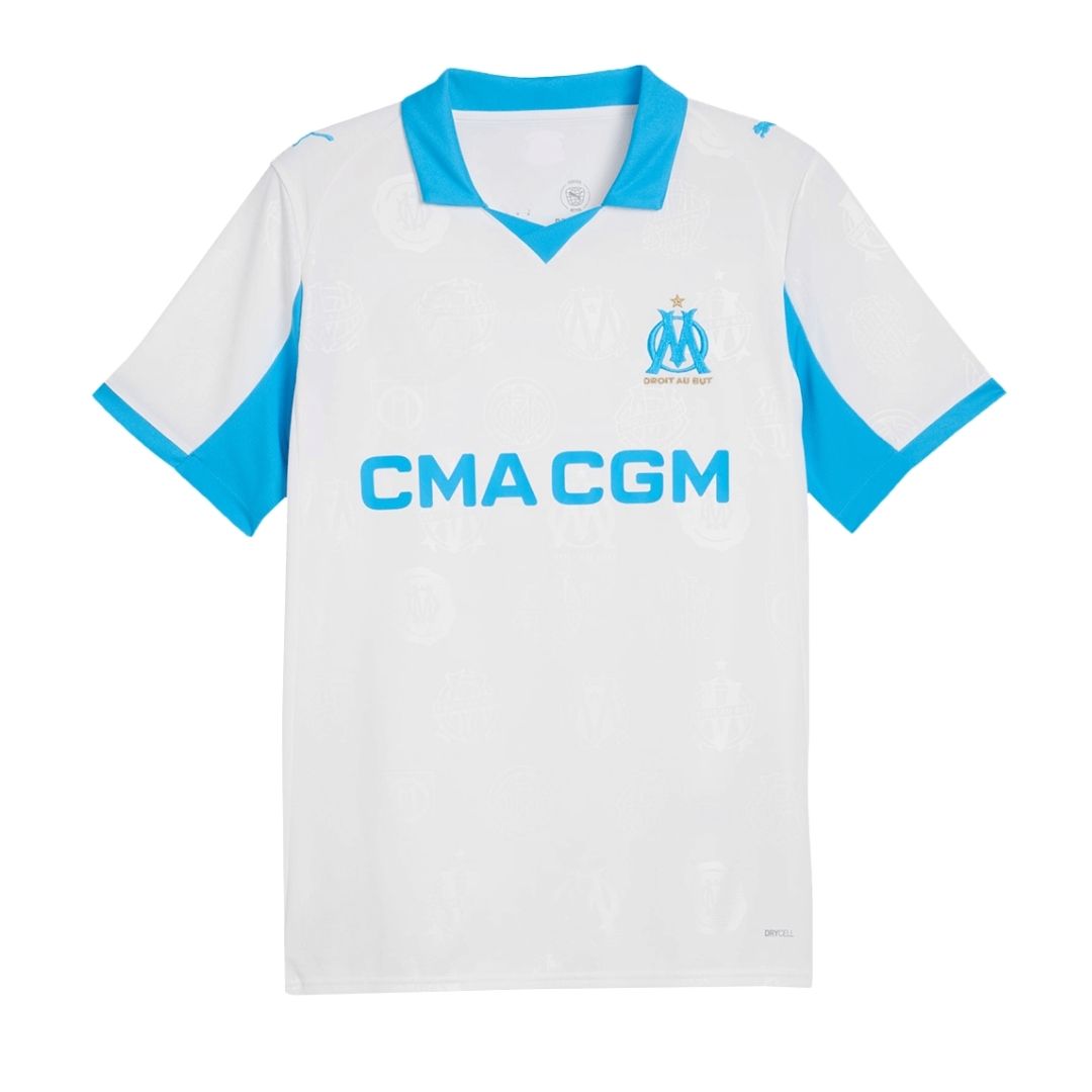 Marseille Soccer Jersey Home Shirt 2025/26