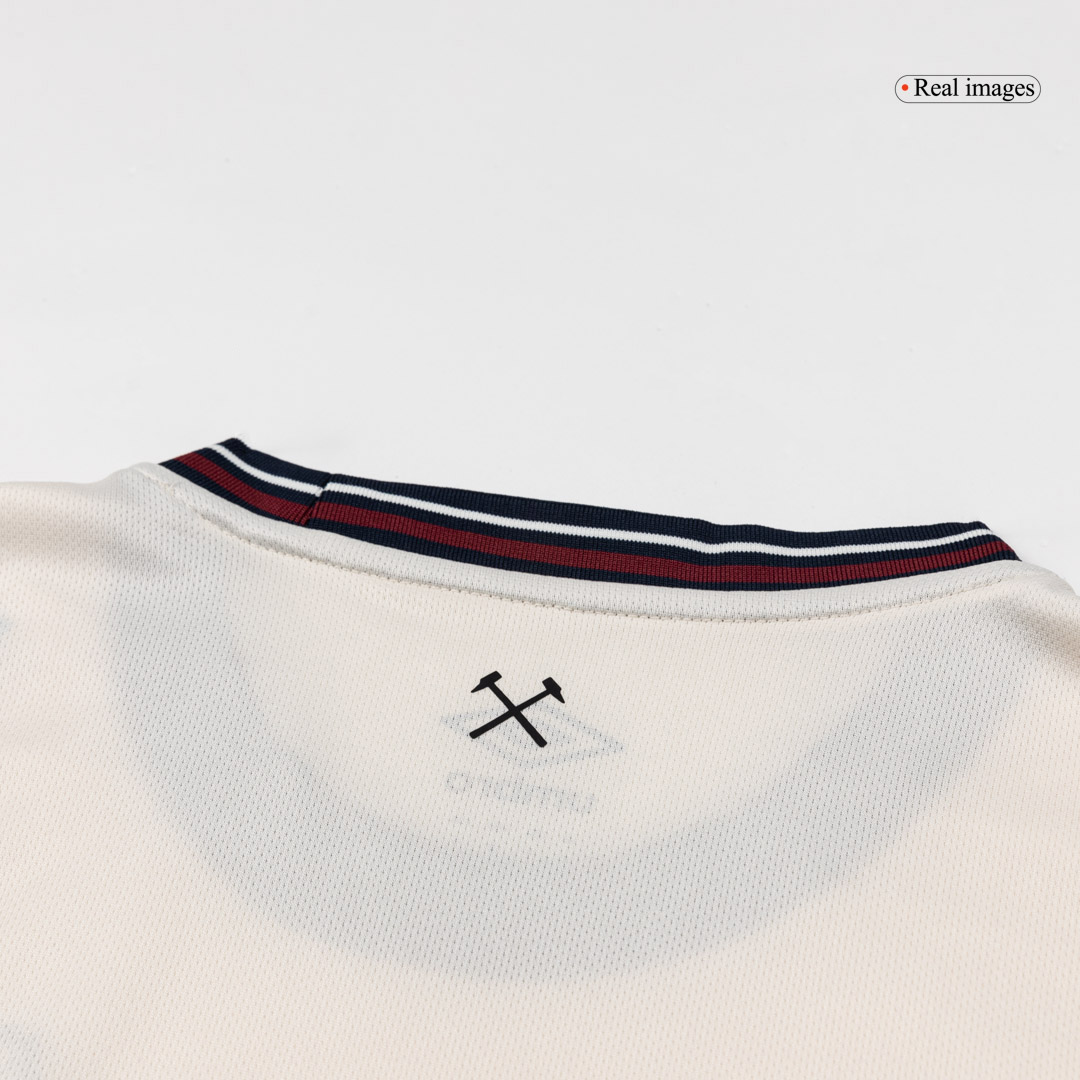 West Ham United Soccer Jersey Away Custom Shirt 2025/26 - Image 11