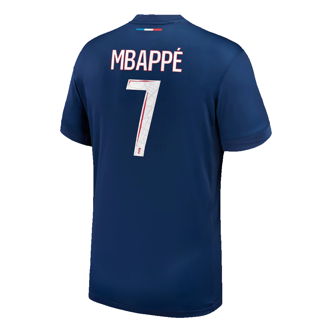 PSG MBAPPÉ #7 Soccer Jersey Home Custom Shirt - Image 3