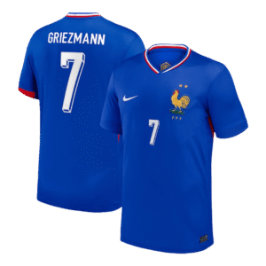 GRIEZMANN #7 France Soccer Jersey Home Custom Shirt