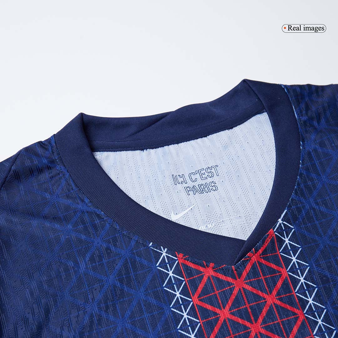 PSG D.DOUÉ #14 Player Version Home Soccer Jersey 2025/26 - Image 4