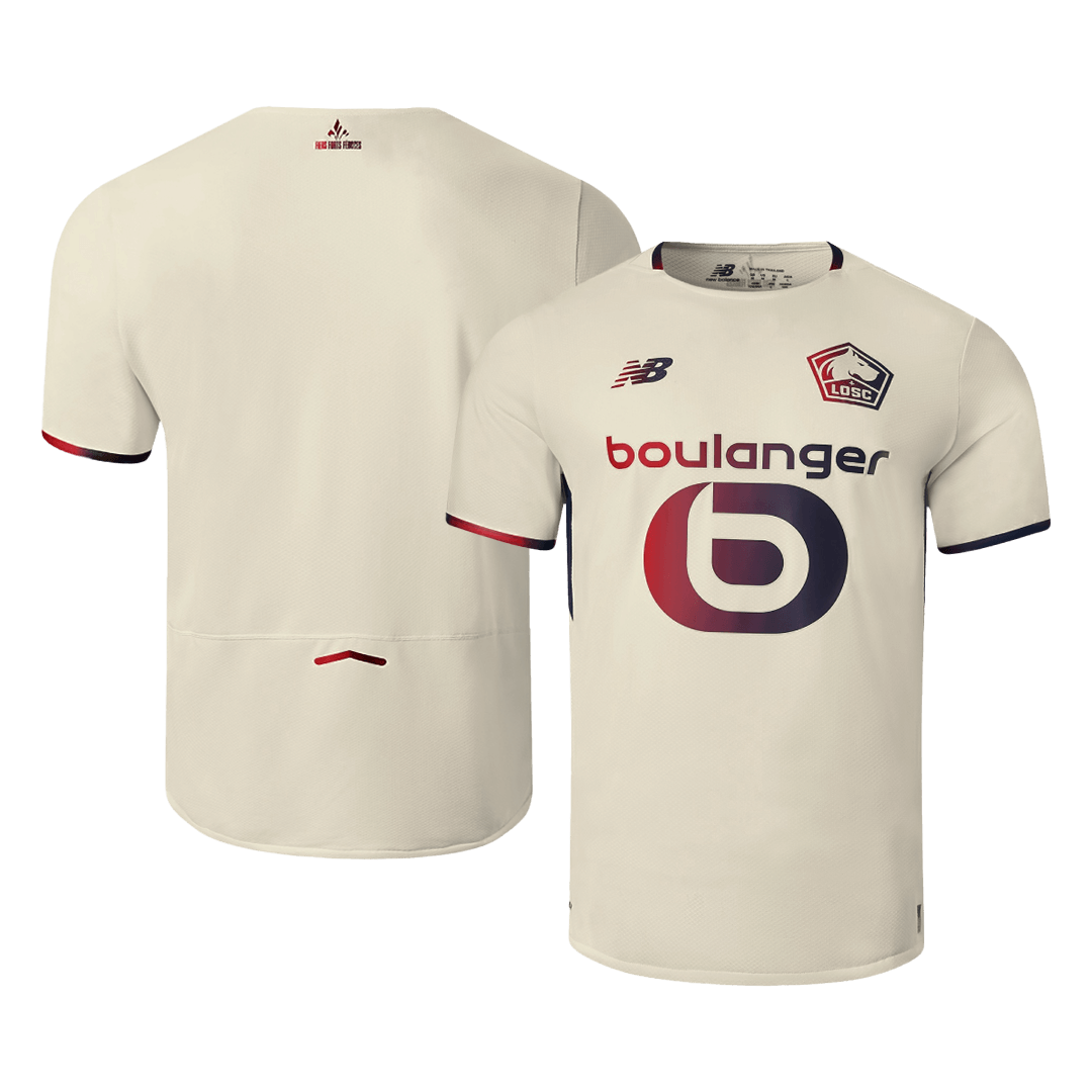 Lille OSC Soccer Jersey Away Shirt 2025/26 - Image 3