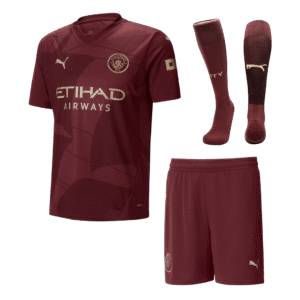 Manchester City Third Away Custom Full Soccer Kit