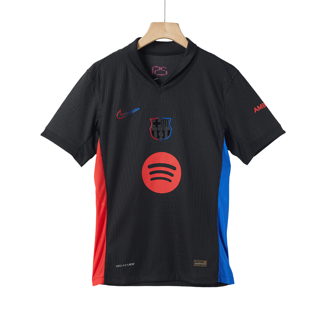 Barcelona Away Custom Player Version Soccer Jersey - Spotify Logo Without Text - Image 5