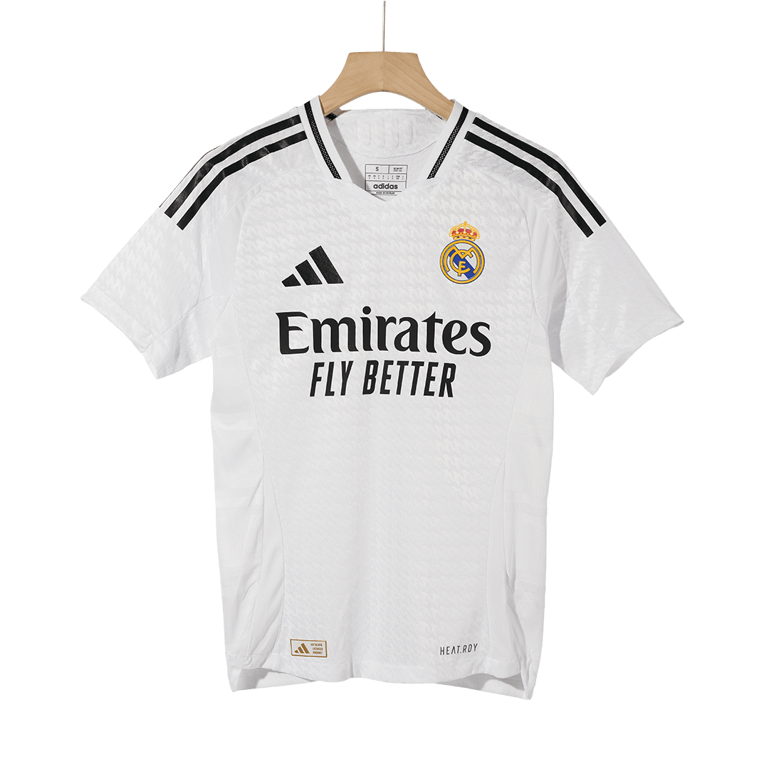 Real Madrid Home Custom Player Version Soccer Jersey - Image 5