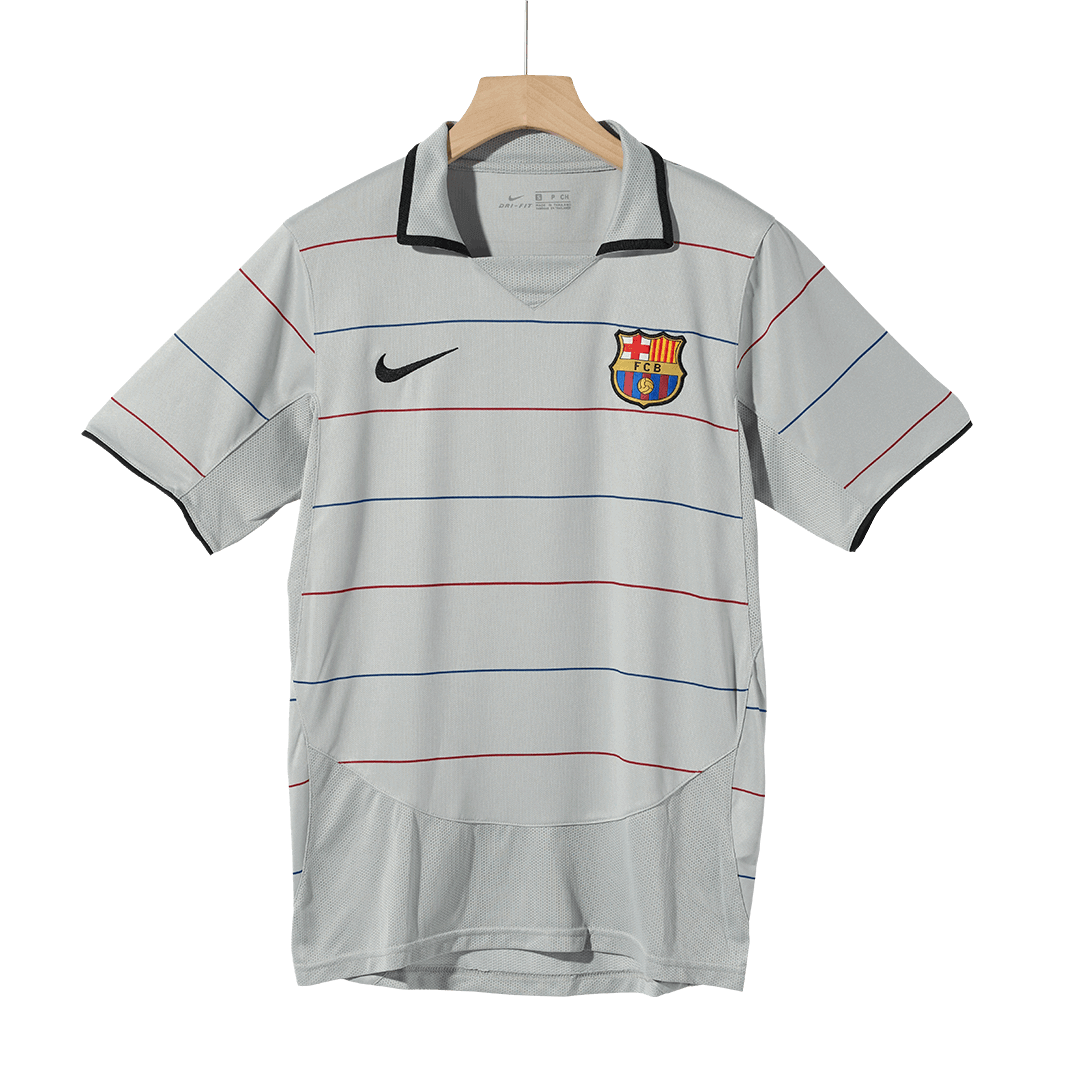 Barcelona Retro Jersey Away Soccer Shirt 2003/04