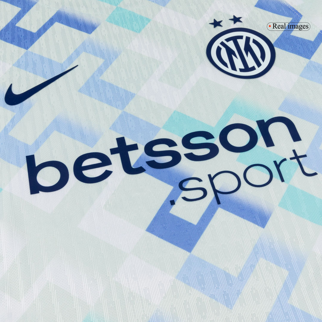 Inter Milan Away Custom Player Version Soccer Jersey 2025/26 - Image 8