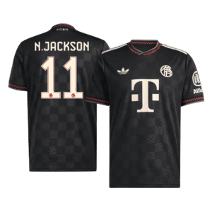 Bayern Munich N.JACKSON #11 Soccer Jersey Third Away 2025/26 Custom Shirt