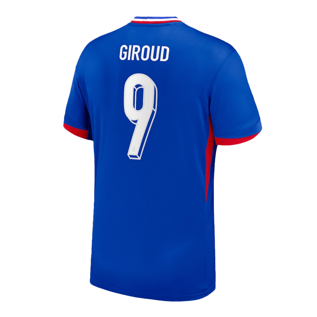 GIROUD #9 France Soccer Jersey Home Custom Shirt - Image 3