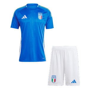 Italy Home Soccer Uniform Kits Euro Blue