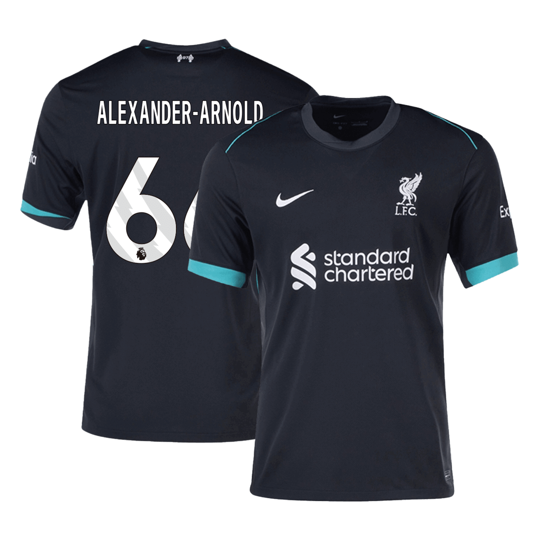 ALEXANDER-ARNOLD #66 Liverpool Soccer Jersey Away Custom Shirt