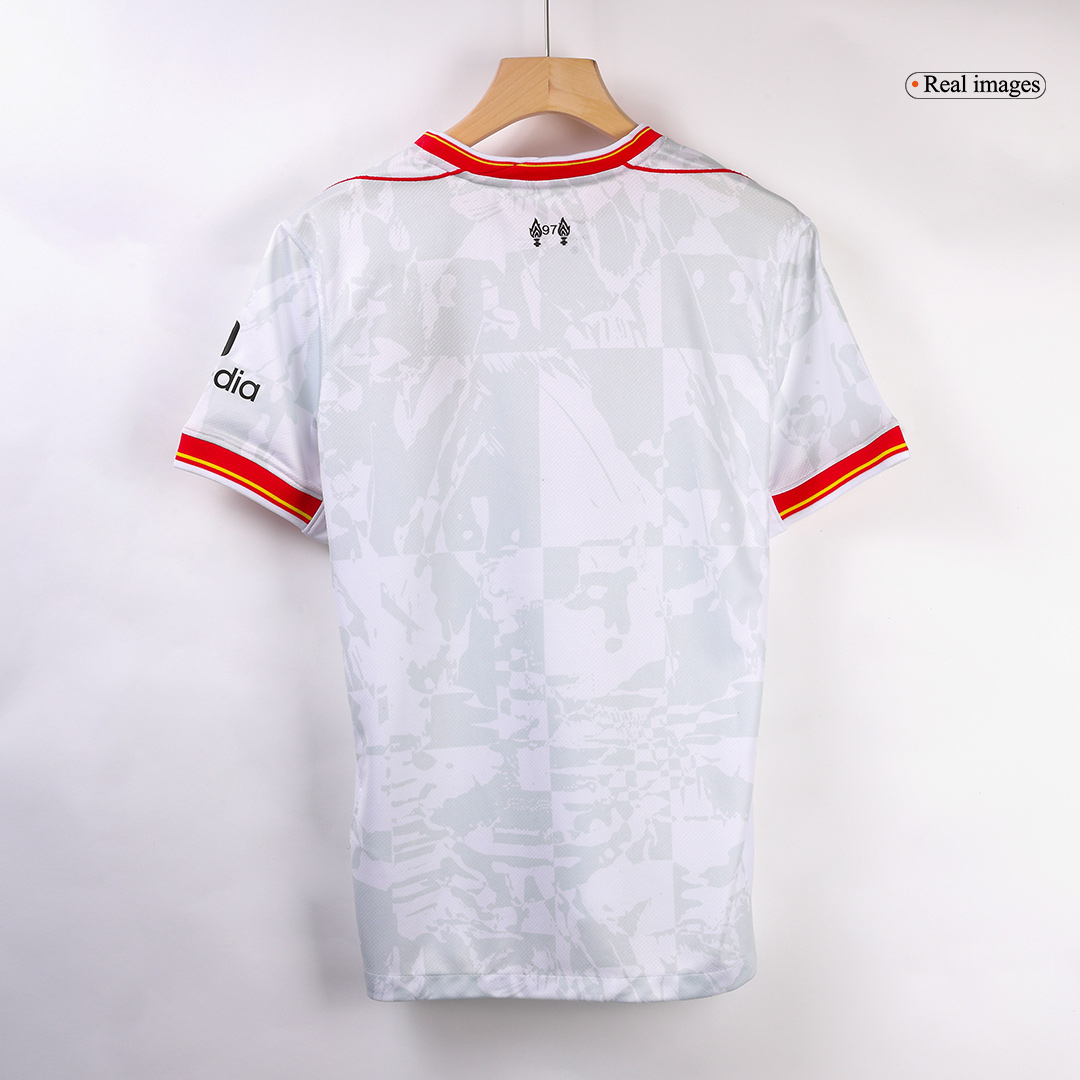 Liverpool CHIESA #14 Soccer Jersey Third Away Custom Shirt - UCL - Image 5