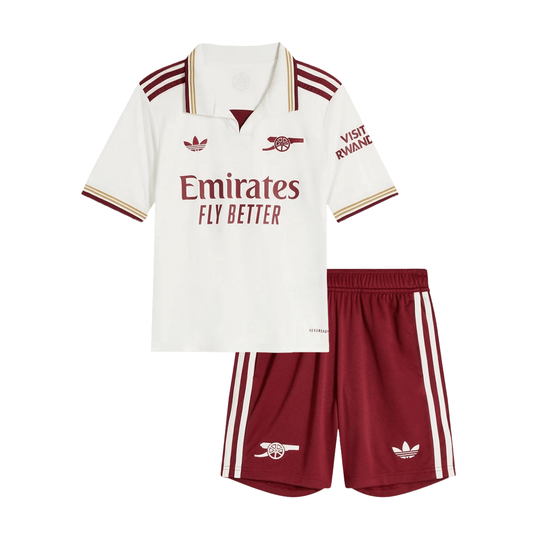 Kids Arsenal Third Away Soccer Kits 2025/26