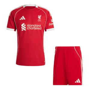 Liverpool Home 2025/26 Soccer Uniform Kits